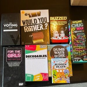 Party Game Bundle with Various Themes